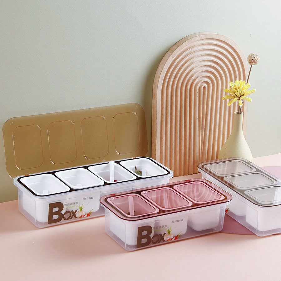 怡美調味盒(三格/四格