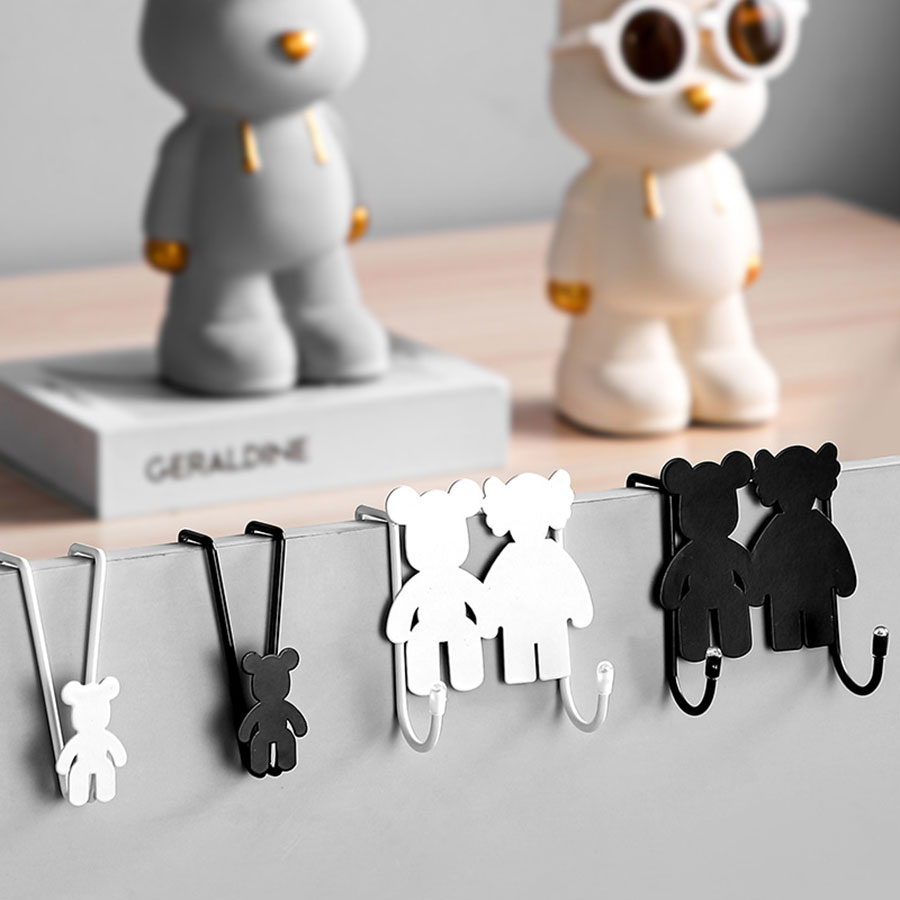 小熊柜門掛鉤(單/雙)
