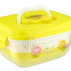 提手雙層便當盒（帶內(nèi)盒