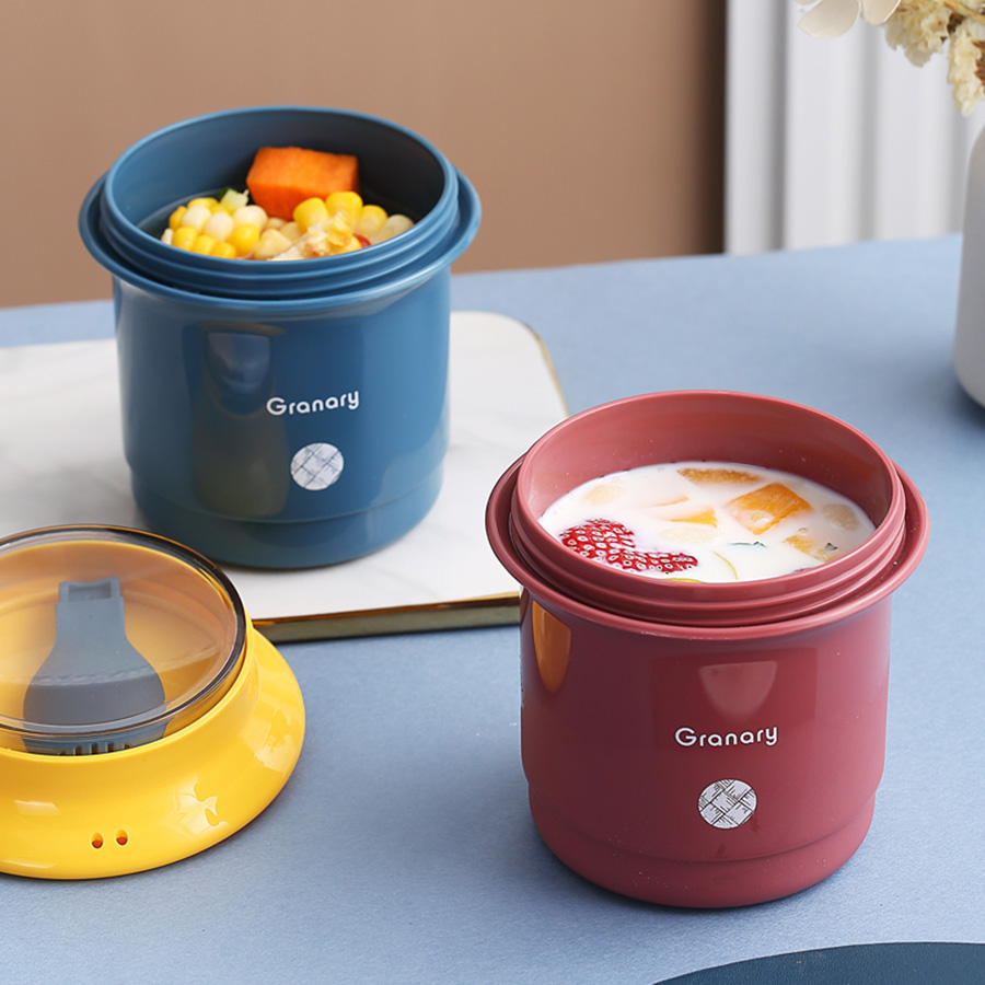 圓形糧倉(cāng)塑料湯杯550m