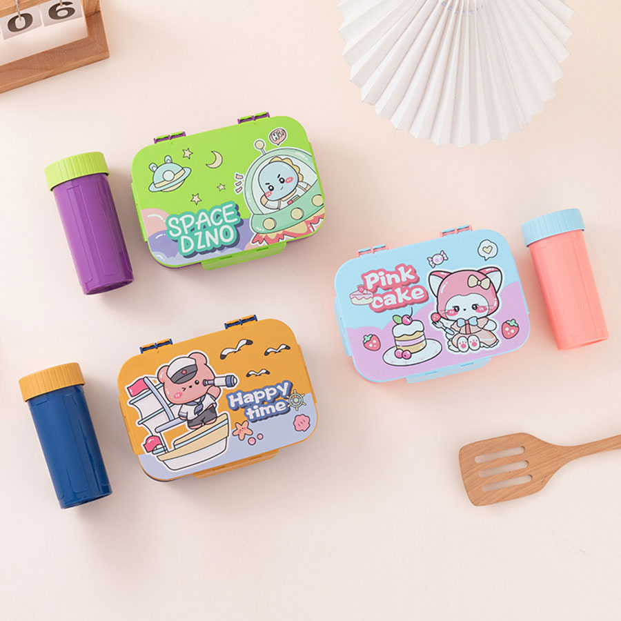 卡通飯盒1200ml/飯盒