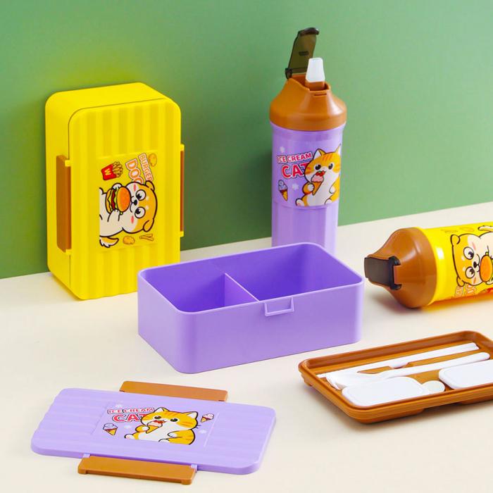 1L卡通便當(dāng)盒/套裝